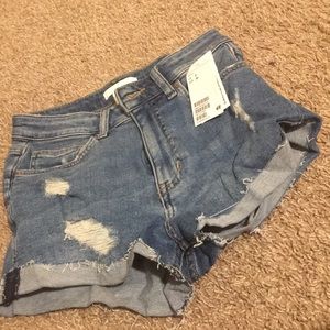 Jean shorts
